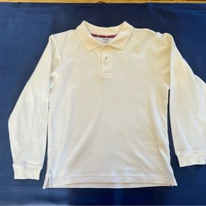 Gymboree Dress Collar Cream Shirt (size 10) KIDS